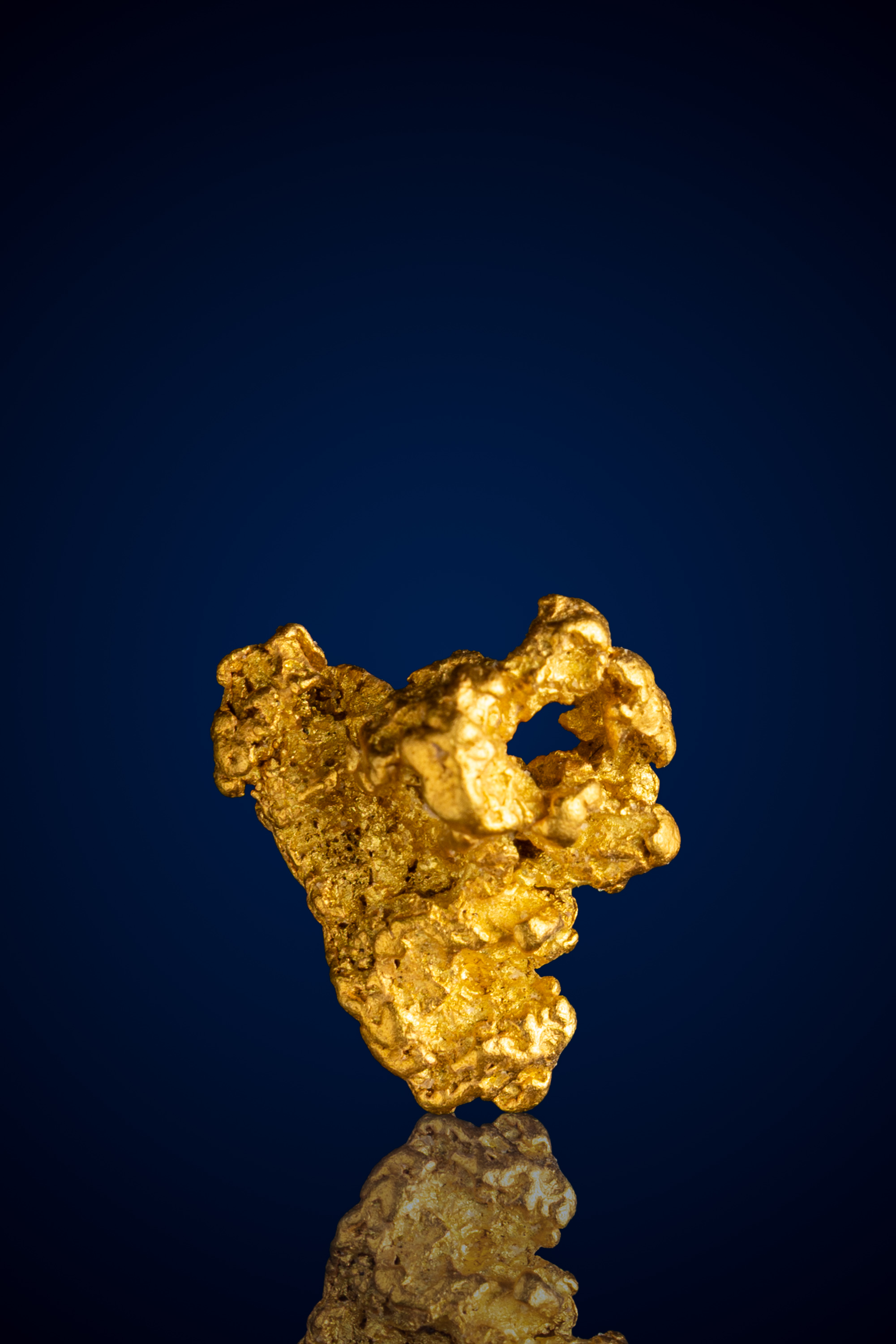 (image for) Organic, Nodular Natural Gold Nugget - Alaska - 4.27 grams